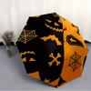 1 Stück Halloween Gruselig Automatisches Öffnen 8-Rippen Winddichter Regenschirm, Reise & Pendeln, Geeignet für Alle Jahreszeiten