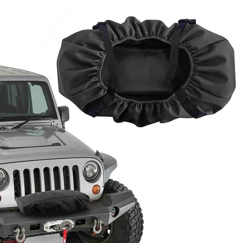 

Universal Fit Winch Cover Breathable Oxford Cloth Protection Compact Easy tall for Offroad Car Electric Winch Safety