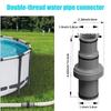 Conector pentru furtun pentru piscină Yousheng, îmbinare în T, filtru, conector pentru furtun, pentru curățarea piscinei, Adaptor de cuplare pentru furtun de vid pentru piese și accesorii pentru piscină