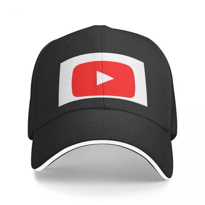 Youtube Baseball Caps Snapback Fashion Baseball Hats Breathable Casual Outdoor Unisex Customizable Polychromatic