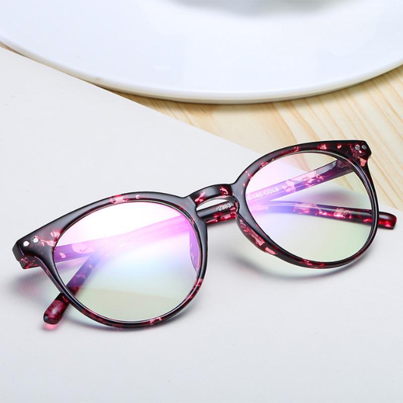 

Small Round Fashion Eyeglasses Rivet Retro Frames Glasses Degree -0.5 -1.0 -2.0 -3.0 -4.0 to -6.0 0