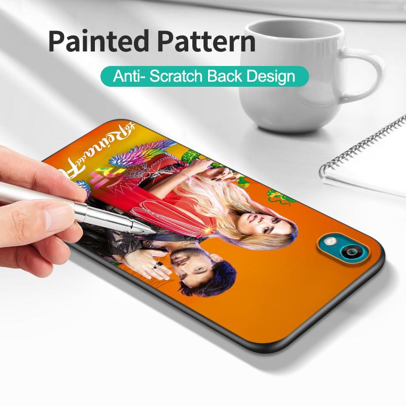 Black Tpu Case For Huawei Honor X8 50 Lite Pro 10 lite Nova 5t 8 9 Pro 4G 5G 8i Cover La-Reina-del-Flow the queen of