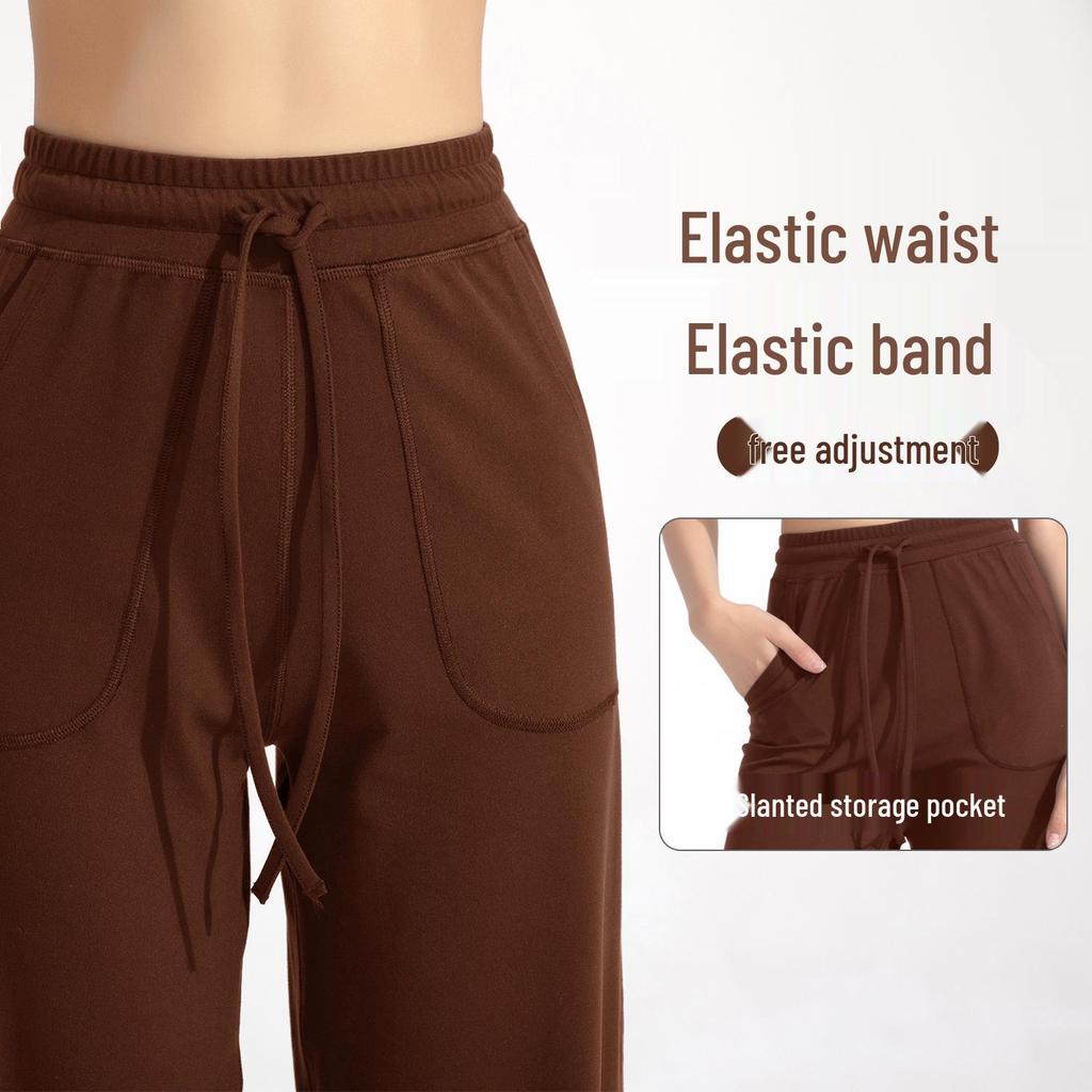 Athena Lulu Women's Antibacterial High-Waist Straight Leg Yoga Pants