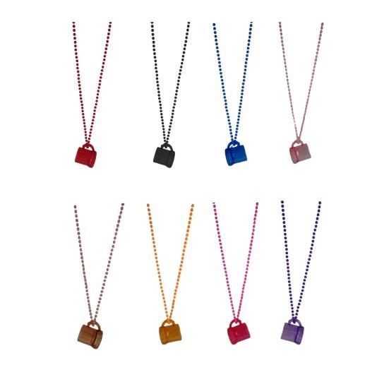 Kieliszki do shotów imprezowe z kolorowymi naszyjnikami z koralików Wygodny design do noszenia bez użycia rąk Plastikowe kubki Wielokrotnego użytku Festiwale Imprezy przy basenie Akcesoria ślubne