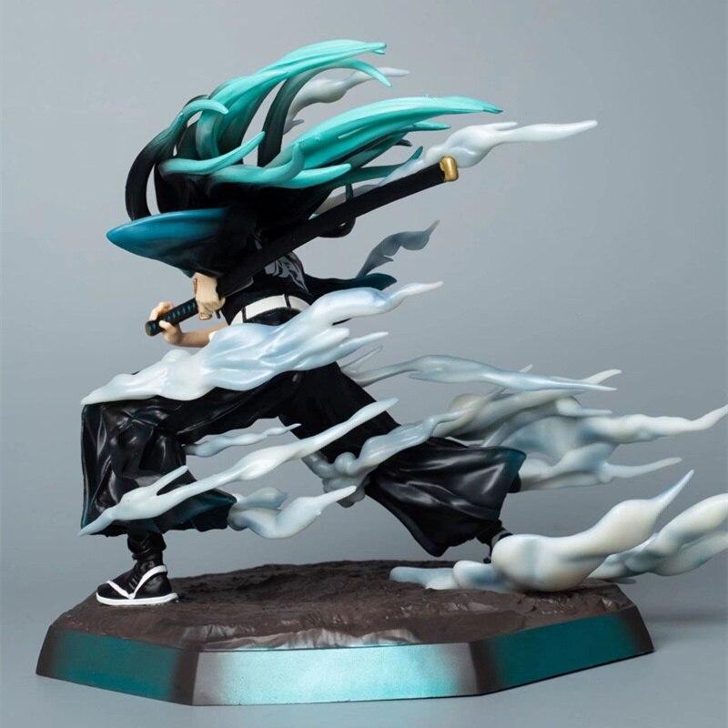 18cm Demon Slayer Kimetsu No Yaiba Anime Figure Tokitou Muichirou  Action Figure Collection Model Doll Toy