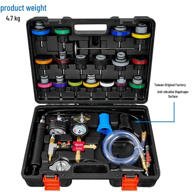 Automotive Antifreeze Radiator Leak Tester & Refill Tool Kit