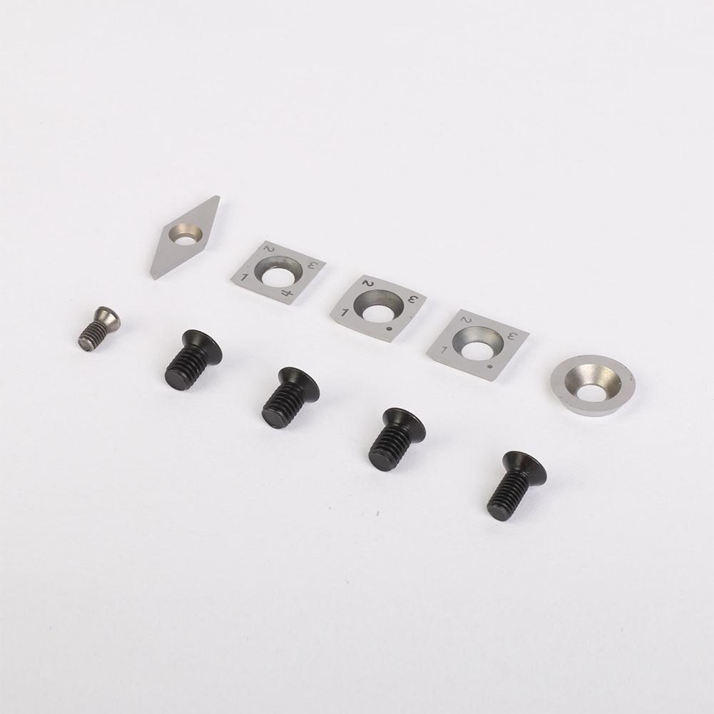 10pcs/set Inserts Blades Carbide Metalworking Tips
