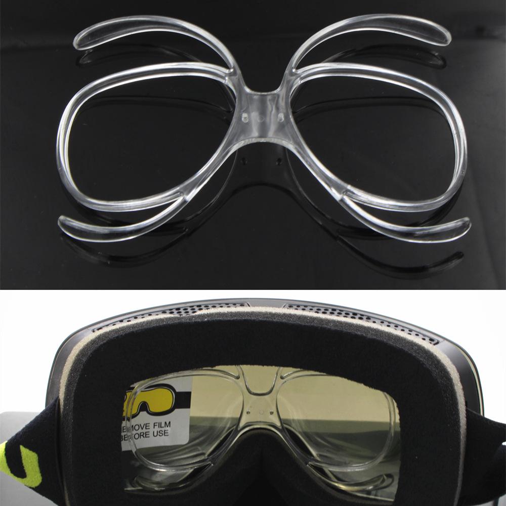Butterfly Myopia Ski Goggle Frame Adapter for Prescription Lenses.