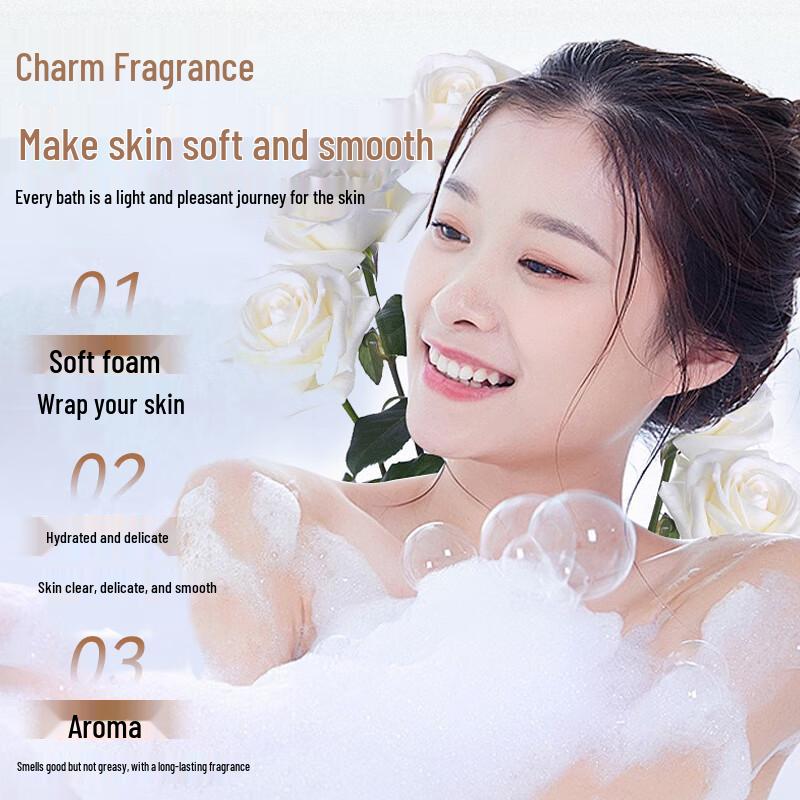 room plus Gardenia Travel Bath & Hair Set