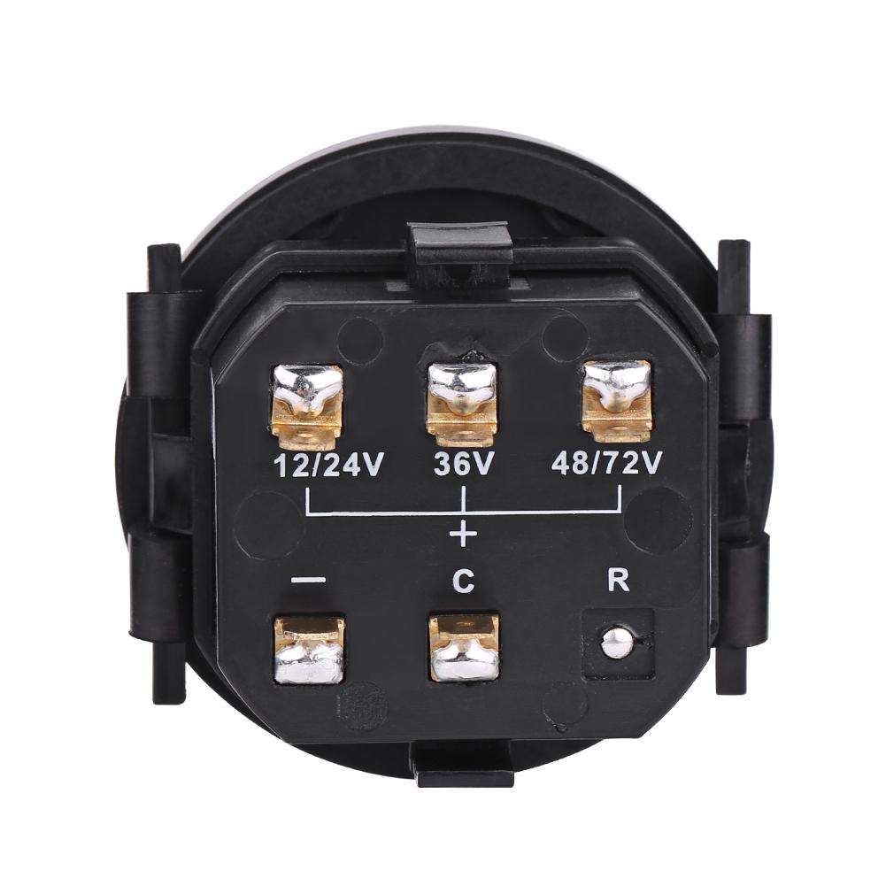 12V24V36V48V72V LED Digital Battery Indicator Meter Gauge for Golf Cart