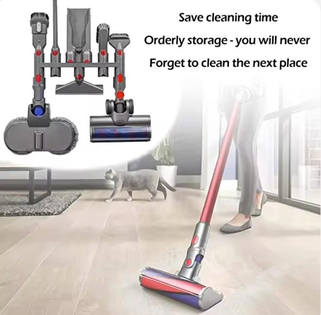 Nozzle Base Bracket Storage for Dyson V7 V8 V10 V11 V15 K9 Pylons Charger Hanger Base Brush Tool Equipment Shelf Vacuum Cleaner