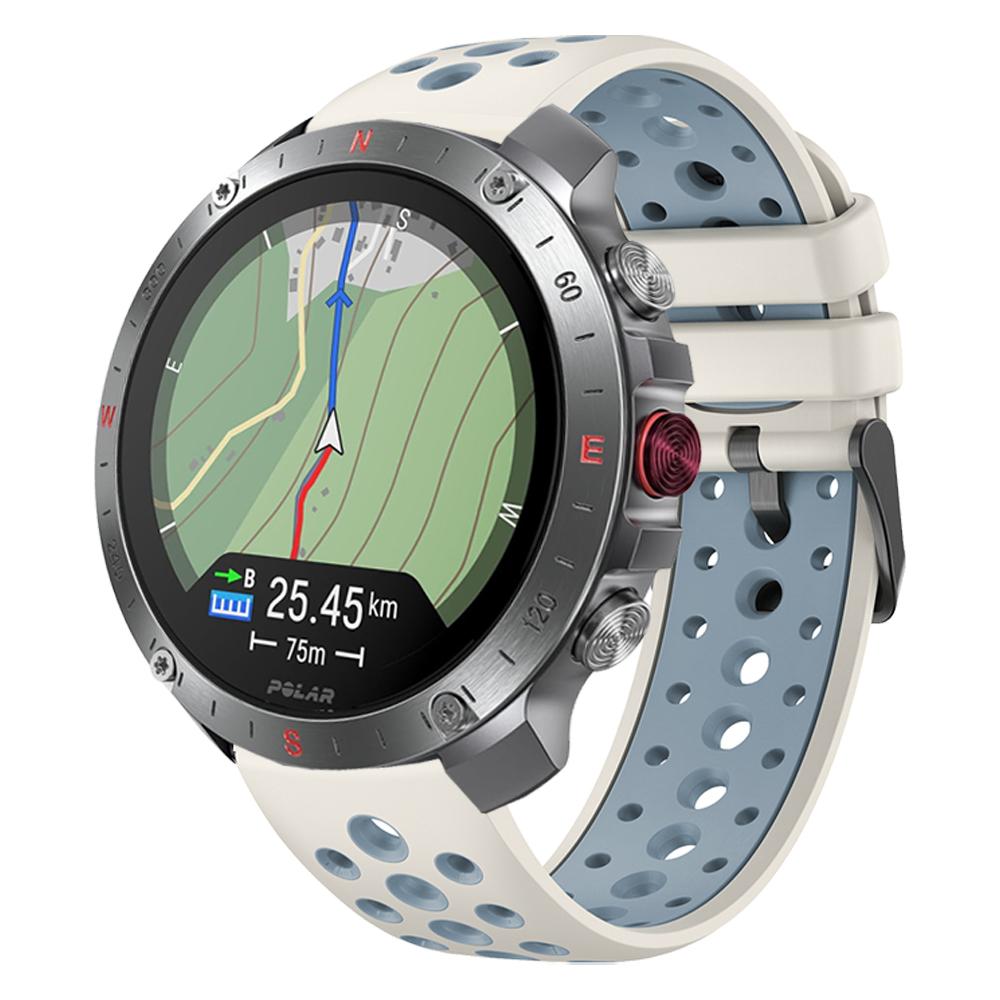 22mm Soft Breathable Sports Silicone Strap For POLAR Grit X2 Pro Titan Watch Band For Polar Vantage V3 M M2 Wristband Bracelet