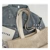 Corduroy Handbag 2026 New All-matching Shoulder Bag Large-capacity Student Commuting Cross-body