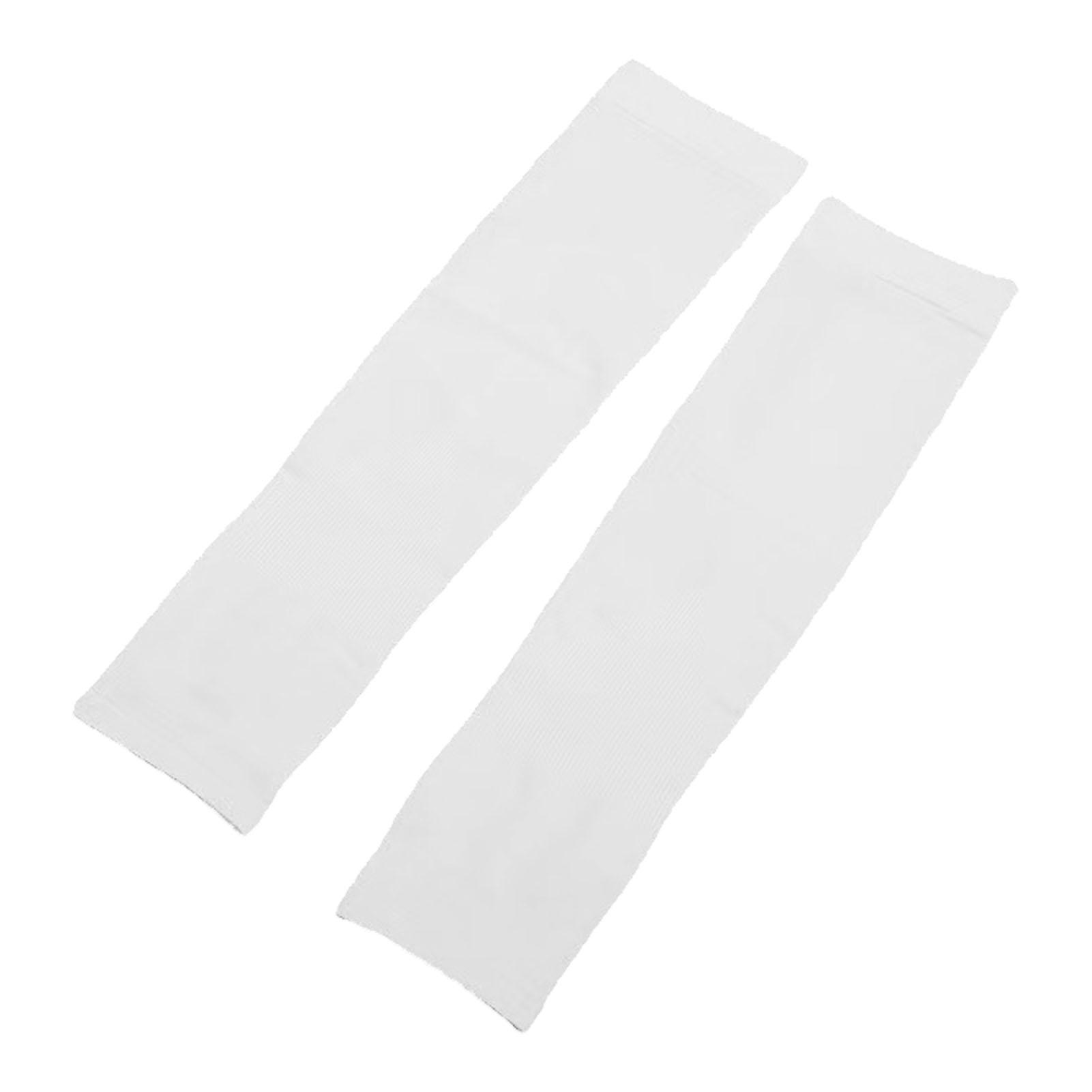 

1 пара охлаждающих рукавов для рук однотонные защита от УФ-лучей солнцезащитные длинные рукава для лета на открытом воздухе