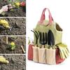Complete Garden Tool Kit Comes With Bag Camp Gloves Gardening Tool Set Outdoor Garden Tool Package Set