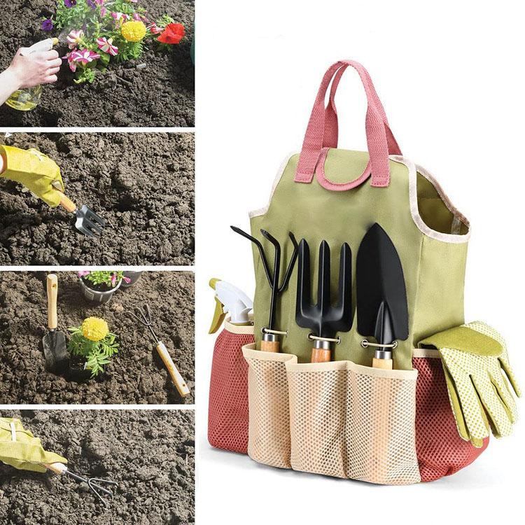 Complete Garden Tool Kit Comes With Bag Camp Gloves Gardening Tool Set Outdoor Garden Tool Package Set
