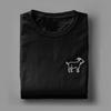 Pocket Patch Badge Goat Animal Men T Shirt Line Art Icon Humor Tees Short Sleeve O Neck T-Shirt 100% Cotton New merchandise