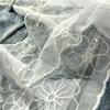 INS Style White Sweet Lace Belt Bow Tie Waist Decoration Bohemian Waist Chain Flowers Embroidery Neck Scarf Women Accessories