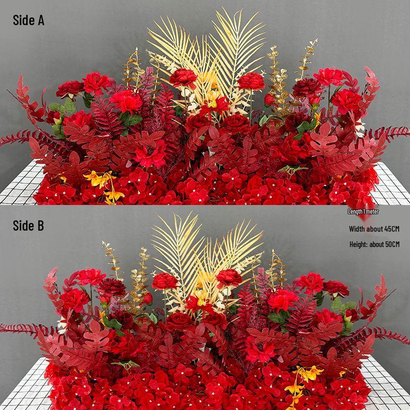 Stor Eukalyptus Silkesblomma Bordsdekoration för Bröllop