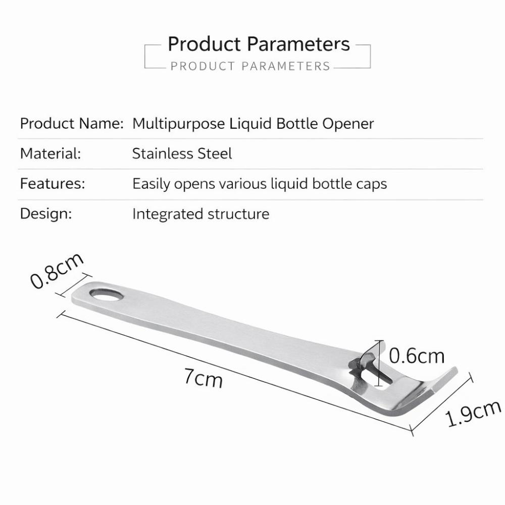 Stainless Steel Oral Liquid Vial Opener Multi-purpose Creative Nurse Doctor Tool Portable Beer Bottle Opener Kitchen Accessories
