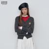 Teenie Weenie Bear Letter Knitted Cardigan