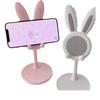 Adjustable Rabbit Phone Stand Cute Cartoon Lazy Desk Holder for Selfie Live Streaming