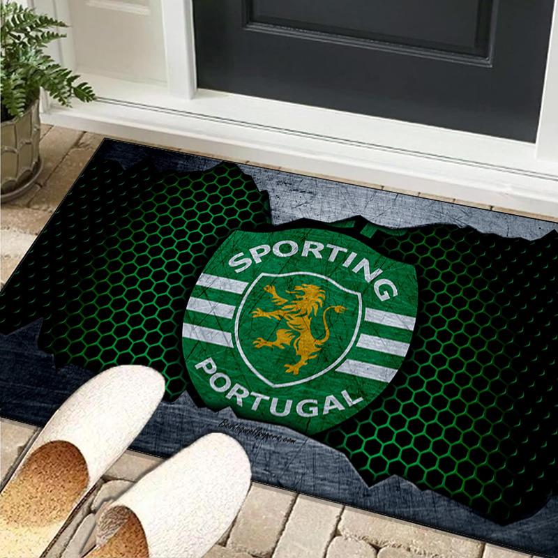 1PC rug Sporting Portugal Crest Carpet, Chair Rug,Area Rug for Office Bedroom living rooms bedroom, Doormat decor Christmas fan gifts