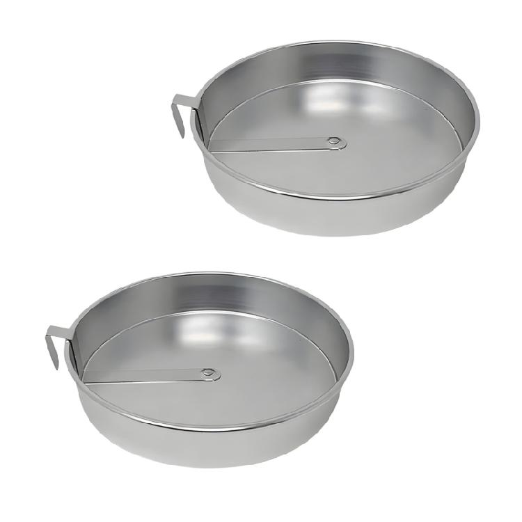 

Set Of 2 Long permanent Metal Cake kettles Crafted For Quick Removal Of Pastries And Tarts 1