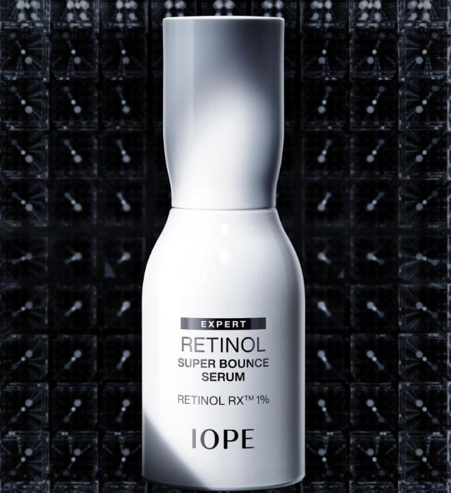 IOPE Retinol Super Bounce Serum 30ml – Anti-Aging & Firming Skincare from Korea