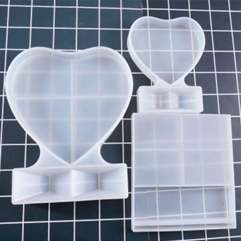 Liebe Handarbeit Harz Rahmenform Silikon Bilderrahmenform Fotorahmen Harzform DIY Werkzeuge