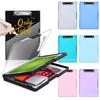 Double-layer Storage Clipboard High Capacity Clipboard Organizer Writing Board  Educational