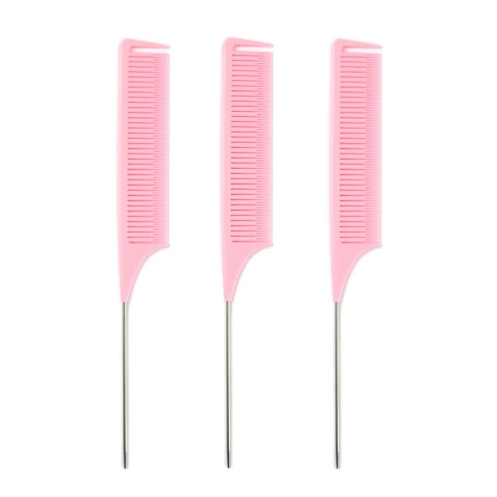 Plastic Styling Tools Professional Pointed Tail Comb Dye Hair Highlights Comb Styling Combing Hairdressing Hair Shop Hair Tools