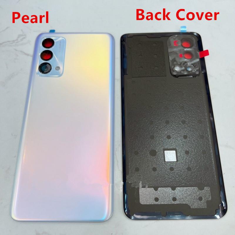 

Корпус для Realme GT Master Edition 5G 6,43 дюйма, крышка аккумуляторного отсека, ремонт средней рамы, замена задней двери + объектив камеры ogo Pearl Cover