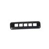 For Ford F150 F-150 2015 -  ABS carbonfiber Door Password Lock Button Decorative Cover Car external Accessories