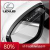 2026 Hot Interior Stickers 2Pcs Car Rearview Mirror Rain Eyebrow Rainproof Shield For F-SPORT ES RX NX LS UX LM LX GX LC R