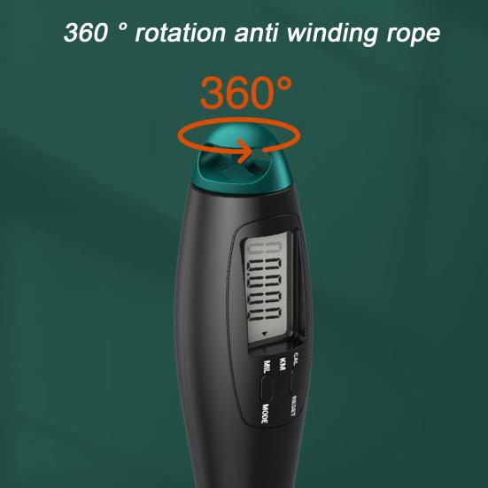 1 Pair Big Ball Jump Rope LCD Screen Four Modes Non-Slip Handle Exercise Fitness Equipment Free Adjustable Smart