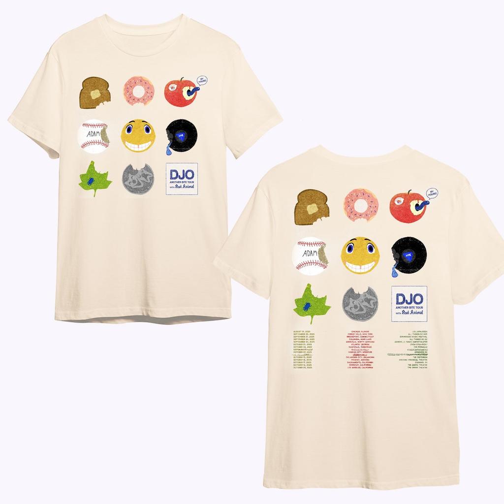 SALE DJO Time Another Bite Tour 2025 T-shirts Doubled Sides Reprint
