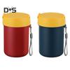 500ML Insulated Soup Cup with Buckle Lid Vacuum Food Jar Leakproof Wide Mouth Design Stainless Steel Lunch Container for Hot Food