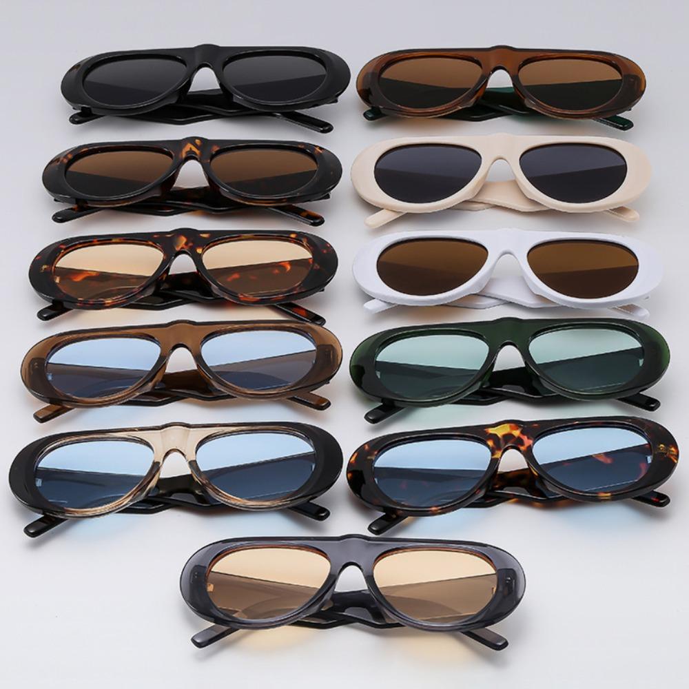 

Vintage Wide Legs Sun Glasses Lightweight UV400 Eyewear Retro Large Frame Sunglasses Unisex Style 8