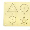 Cutout Blank en Embellishments for Family Ornaments And Crafts Decoration