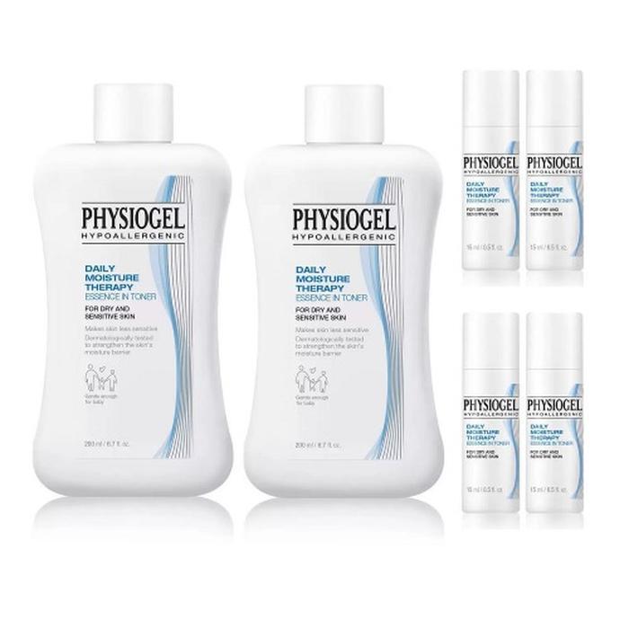 [Physiogel] Physiogel Тоник для лица 200 мл x 2 + 15 мл x 4 Увлажняющий тоник для всей семьи Базовый уход за кожей (39634489) Color Basics