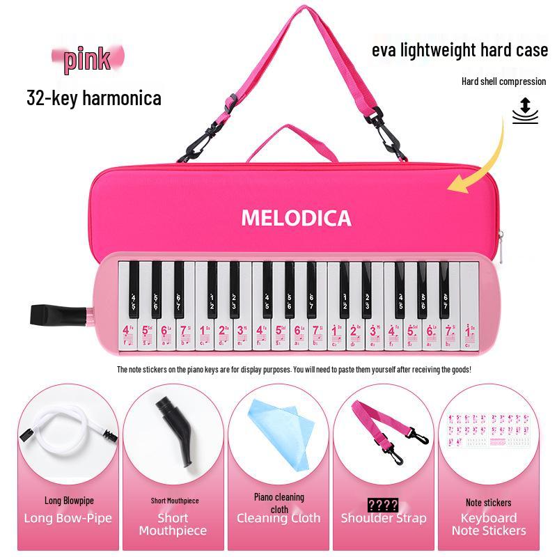 37-Key Melodica Soft Canvas Case for Children’s Classroom and Performance