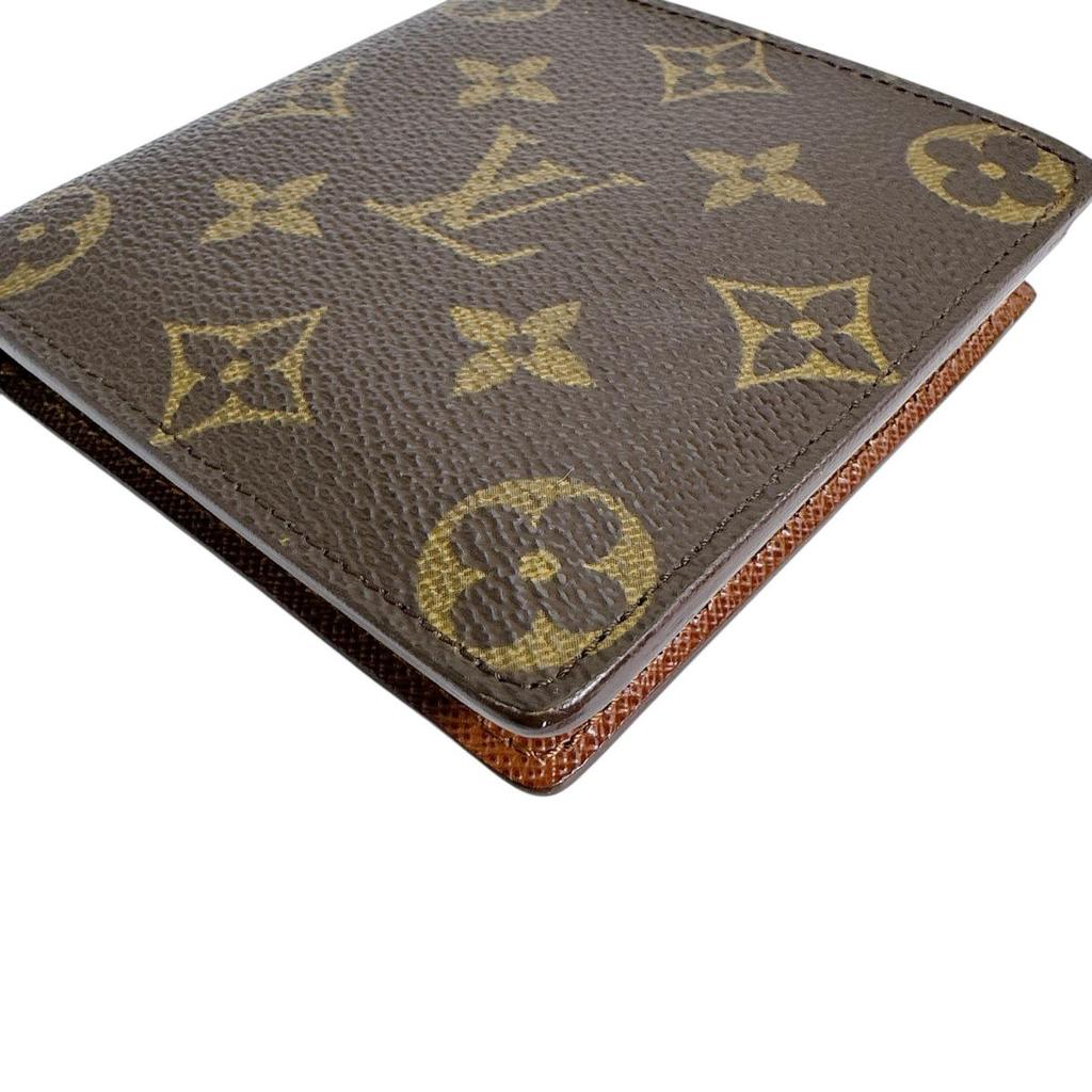 Louis Vuitton Monogram Portefeiulle Marco Wallet Monogram Canvas Brown M61675 Used