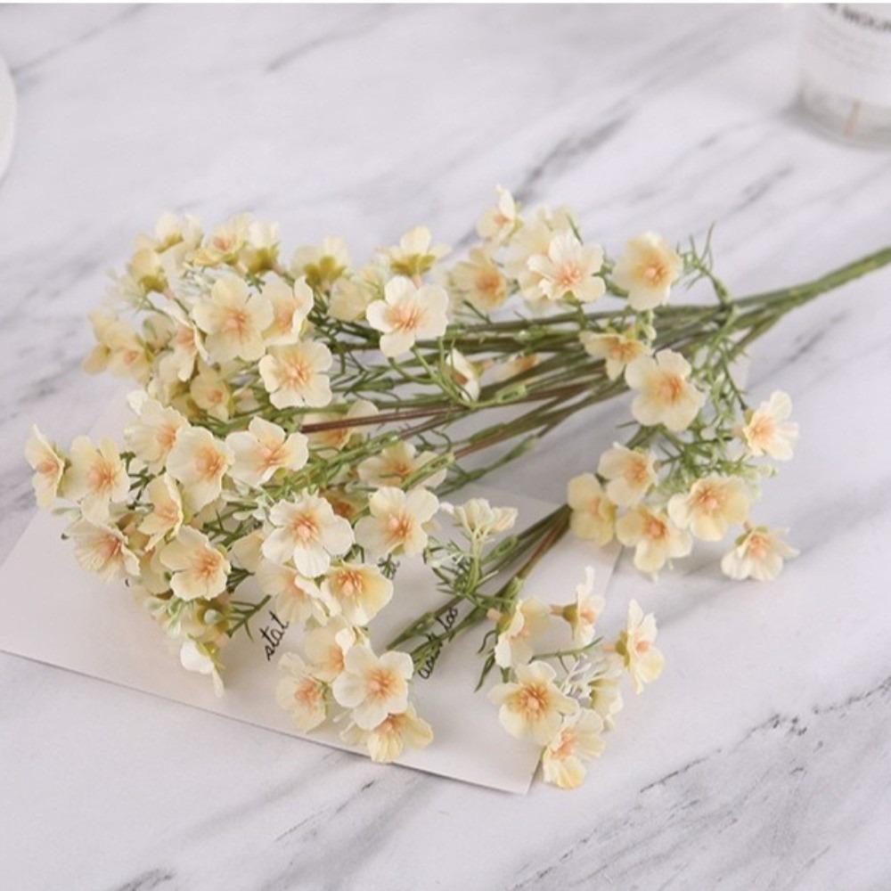 Small Daisy Silk Flowers Arrangement Pastoral Style Home Decoration Flowers  Home Decoration 5