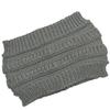New Autumn and Winter Ladies Knitted Hair Band Widening Face Wash Head Cover Empty Top Hat Warm Sports Cap