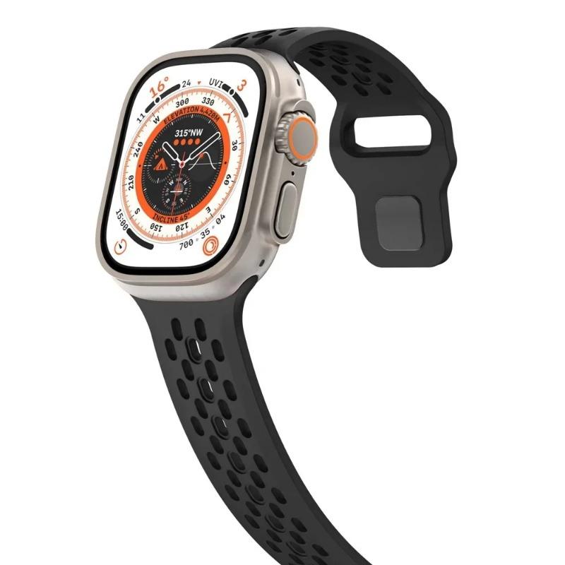 Silicone Strap for Apple Watch Band Ultra 3 2 49mm 11 10 46mm 42mm 9 8 7 45mm 41mm Bracelet iWatch 6 5 SE 3 44 40mm Series Band