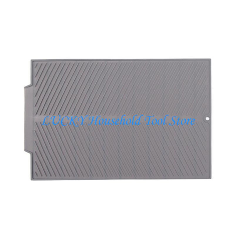 J0MC Heat Resistant Silicone Sink Mat for Draining Fruits and Vegetables Drying Pad