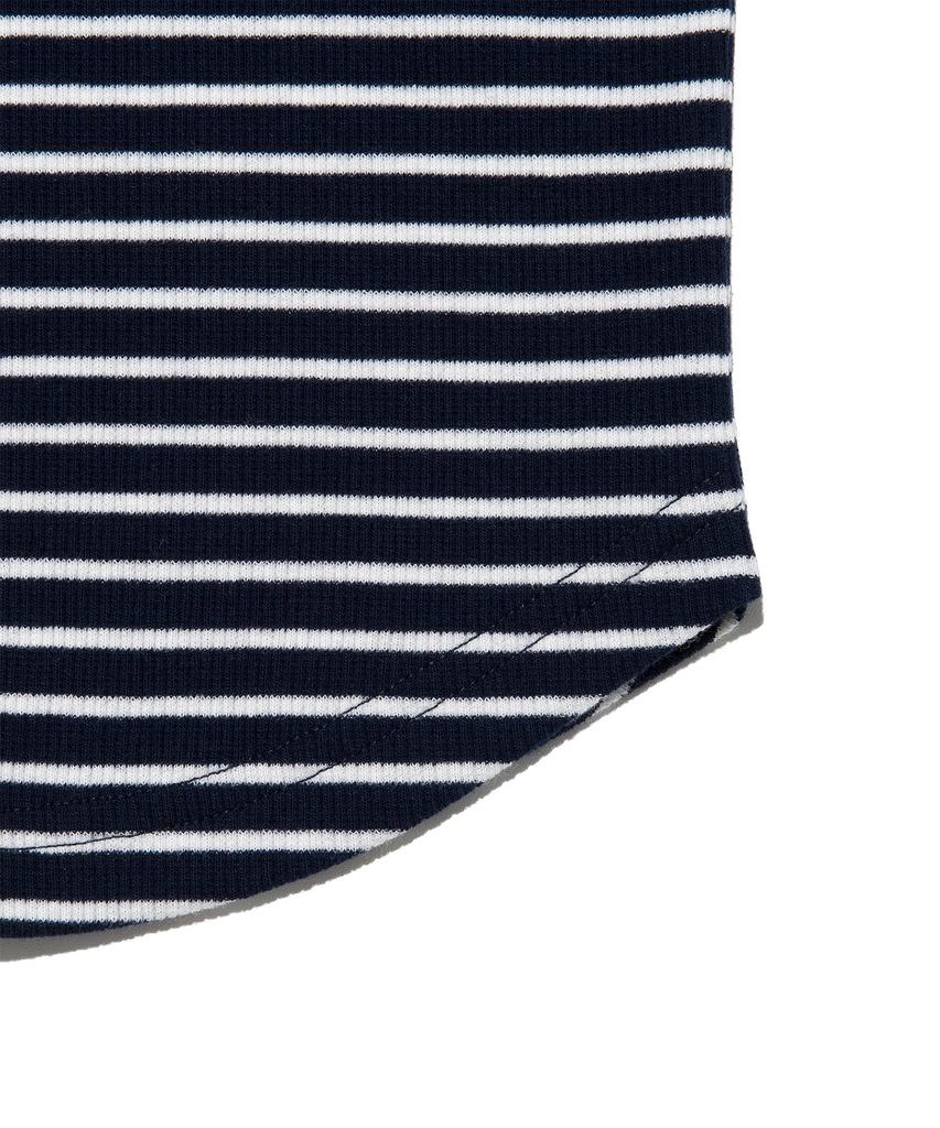LEE Women'S Striped Long Sleeve T-Shirt Navy