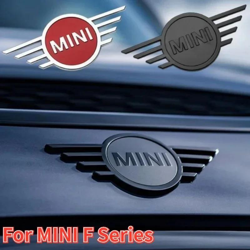3D ABS Car Front Head Emblem Rear Sticker Logo for BMW Mini Coopers F54 F55 F56 F57 Refit Replacement Badge Exterior Accessories
