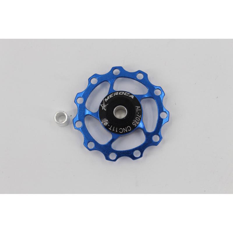 11T/13T Κράμα Αλουμινίου Ποδήλατο Βουνού MTB Πίσω Εκτροχιαστής Τροχαλία Οδηγός Τροχαλία Ποδήλατου Δρόμου Οδηγός